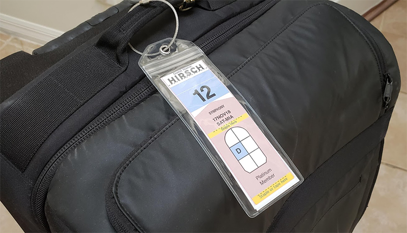 Cruise luggage labels hot sale